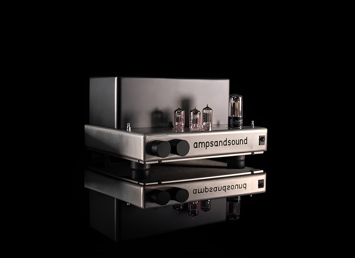 The Kenzie Reimagined headphone amplifier delivers low-noise performance with rich, harmonically detailed tube sound.