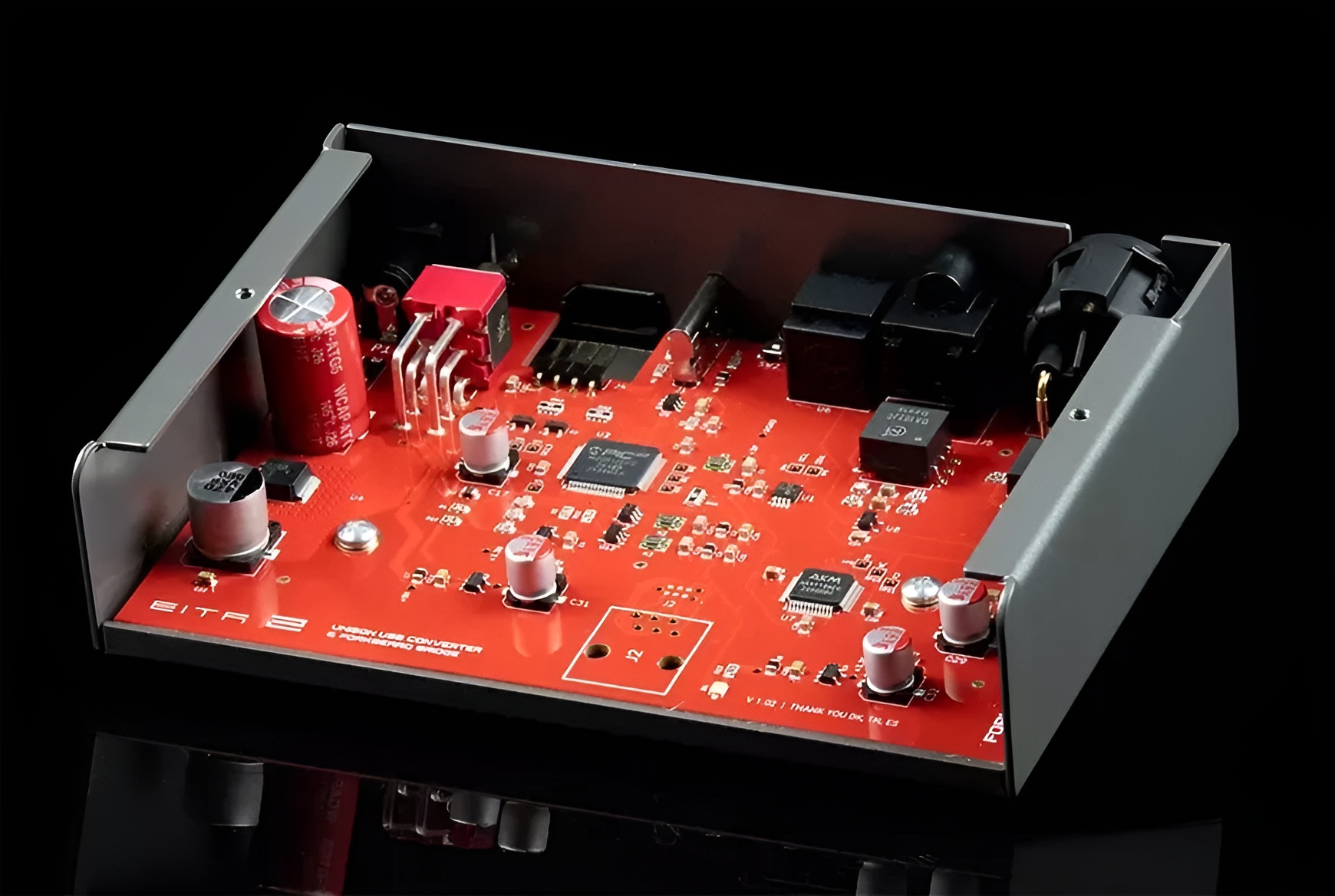 The Schiit Audio Eitr 2 delivers a cleaner, more stable digital signal from USB sources to your DAC.