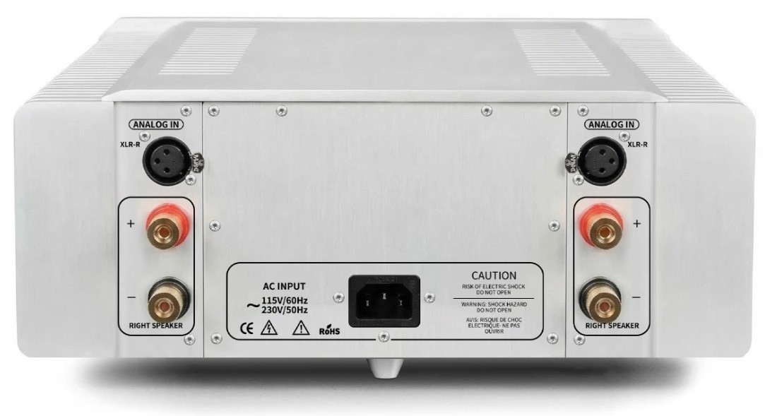 The Musician GEMINI supports balanced connections and features screw-type speaker terminals. The amplifier is designed for use in fixed audio systems and is compatible with a wide range of speakers.