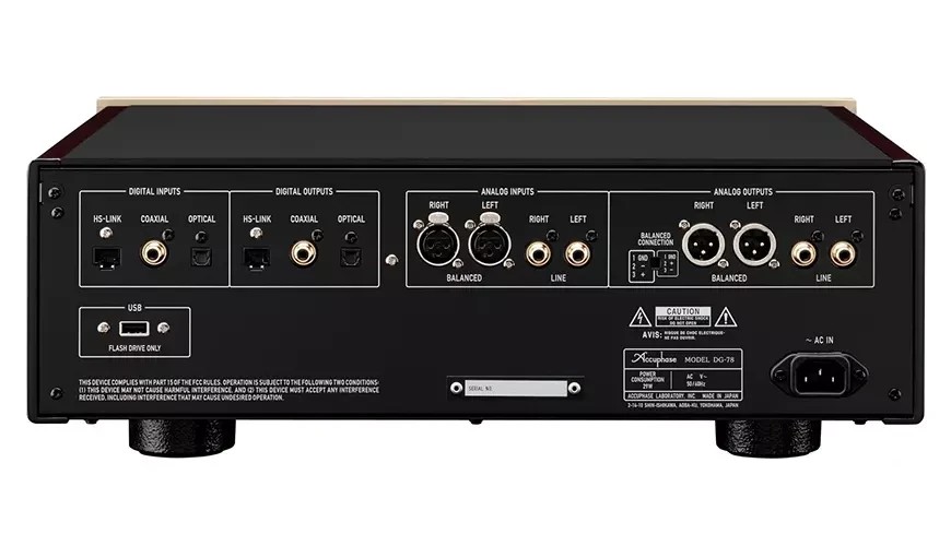 Accuphase DC-500 & DG-78: High-End DAC and Room Correction Go Next Level 13 Like its predecessor, the device supports both digital and analog signal chains, and its DAC section is similar to the DC-500 processor, with eight ES9028PRO chips and proprietary active noise cancellation circuitry.
