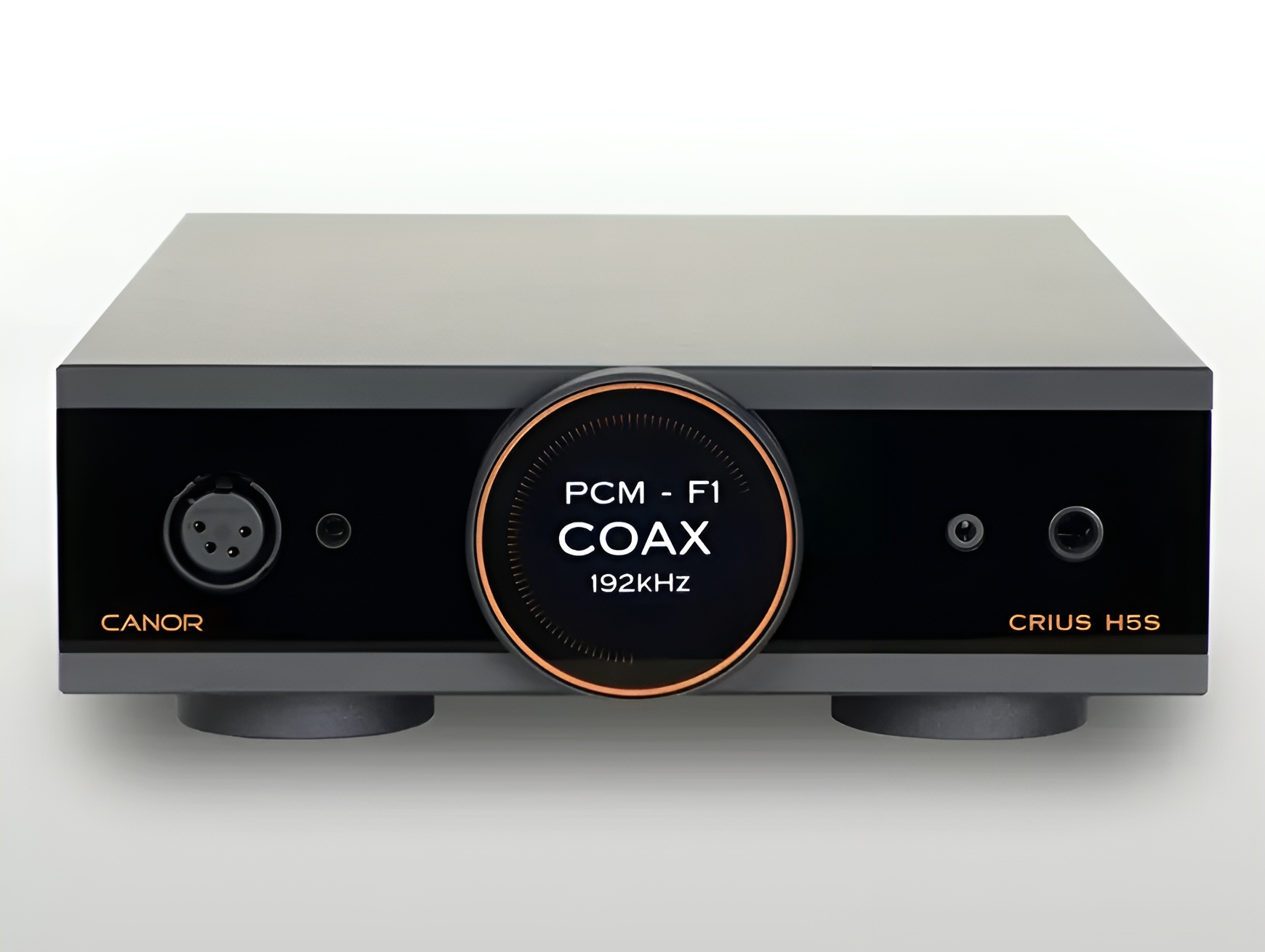 Canor Crius H5S: High-End Headphone Amplifier, DAC and Preamplifier in One Elegant Package 8 The Canor Crius H5S combines a fully discrete headphone amplifier, dual-mono DAC, and balanced preamplifier into a single high-end component.