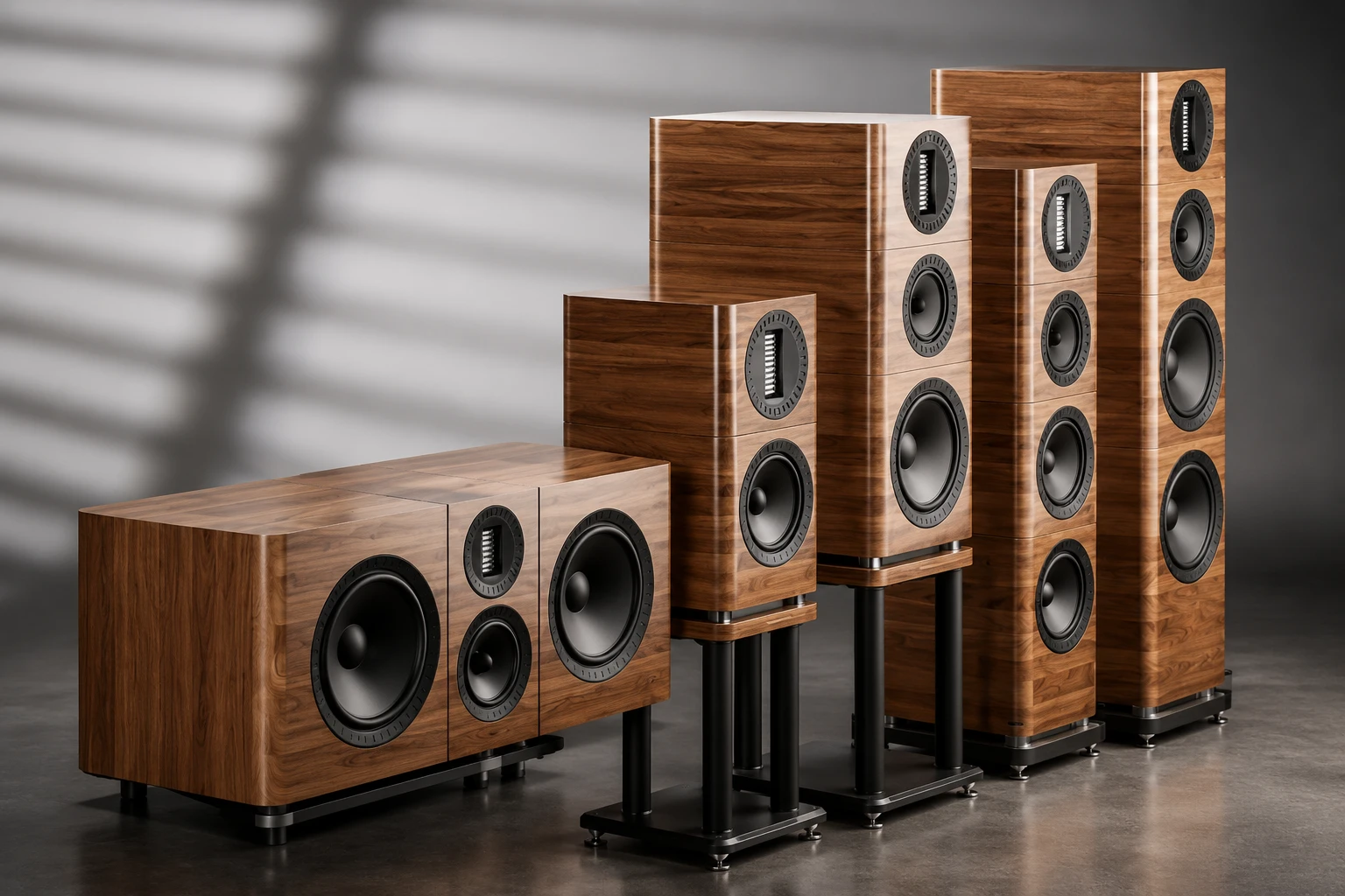 Wharfedale Elysian R: Flagship Speakers Get Major Acoustic Upgrades 8 Led by Peter Comeau, the Wharfedale team has redesigned every critical element, from the AMT tweeters and midranges and carbon-fiber cone woofers to the crossovers and internal cabinet structure.